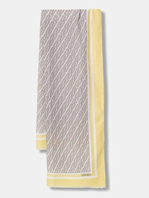 Liu Jo szal damski kolor żółty wzorzysty 2A6039 T2745