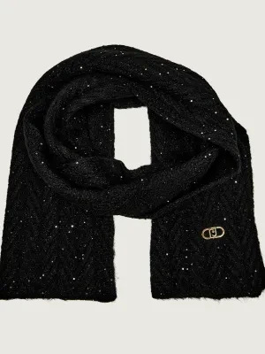 Liu Jo Szal Paillet | z dodatkiem wełny