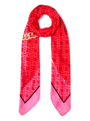 Liu Jo Szal w kolorze czerwono-różowym - 120 x 120 cm rozmiar: onesize