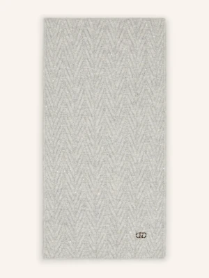 Liu Jo Szal Z Błyszczącą Przędzą I Cekinami grau