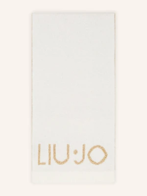 Liu Jo Szal Z Błyszczącą Przędzą weiss