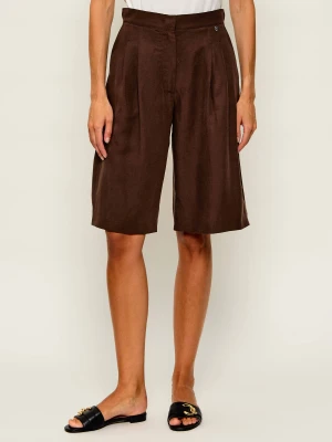 Liu Jo Bermudy | Loose fit | z dodatkiem lnu