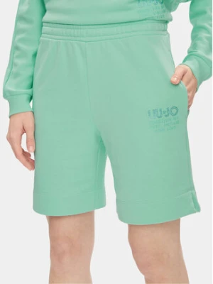 Liu Jo Szorty sportowe MA4386 F0873 Zielony Regular Fit