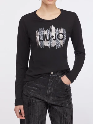 Liu Jo T-shirt A Sleeves Long czarny