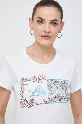 Liu Jo t-shirt bawełniany damski