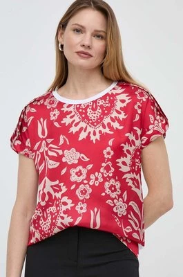 Liu Jo t-shirt damski kolor czerwony