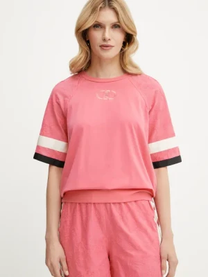 Liu Jo t-shirt damski kolor różowy TA5157 JS088