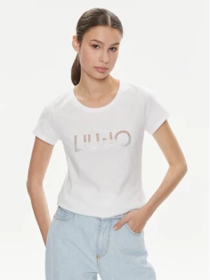 Liu Jo T-Shirt Ecs T-Shirt Basica M VA4216 JS923 Biały Regular Fit