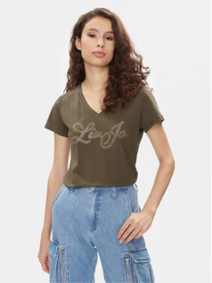 Liu Jo T-Shirt MA4337 JS923 Khaki Regular Fit