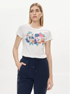 Liu Jo T-Shirt MA4340 JS923 Biały Regular Fit