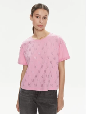 Liu Jo T-Shirt Moda M/C MA4326 J5904 Różowy Relaxed Fit