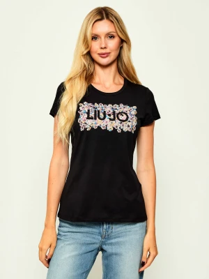 Liu Jo T-shirt | Regular Fit czarny