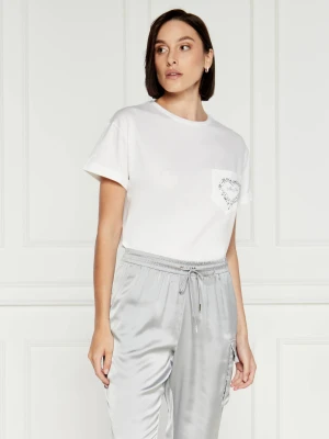 Liu Jo T-shirt | Regular Fit biały