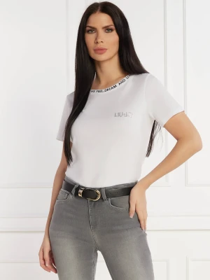 Liu Jo T-shirt | Regular Fit biały