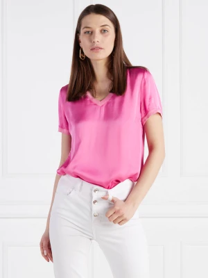 Liu Jo T-shirt | Regular Fit różowy