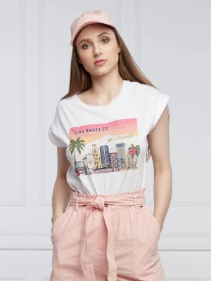 Zdjęcie produktu Liu Jo T-shirt | Regular Fit biały