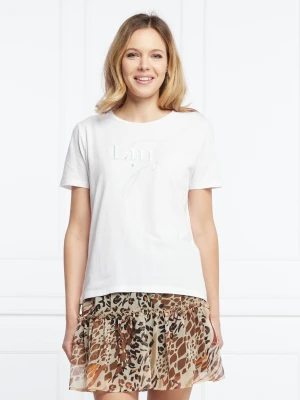 Liu Jo T-shirt | Regular Fit biały