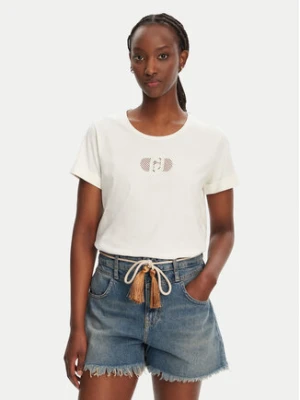 Liu Jo T-Shirt TA5180 JS923 M9248 Żółty Regular Fit