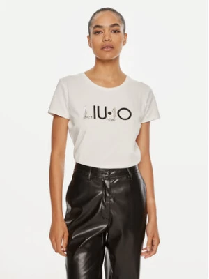 Liu Jo T-Shirt TF4312 JS088 Écru Regular Fit