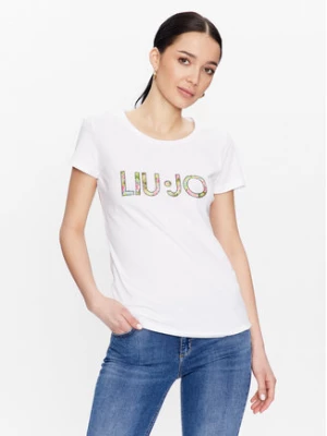 Liu Jo T-Shirt VA3025 J5003 Biały Regular Fit