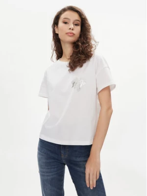 Liu Jo T-Shirt VA4156 JS923 Biały Relaxed Fit