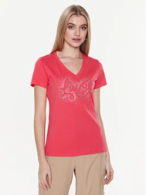 Liu Jo T-Shirt WA3278 JS923 Różowy Regular Fit