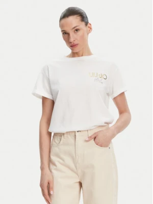 Liu Jo T-Shirt WA5007 JS923 Biały Relaxed Fit