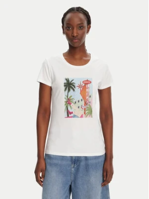 Liu Jo T-Shirt WA5239 JS923 M9565 Biały Regular Fit