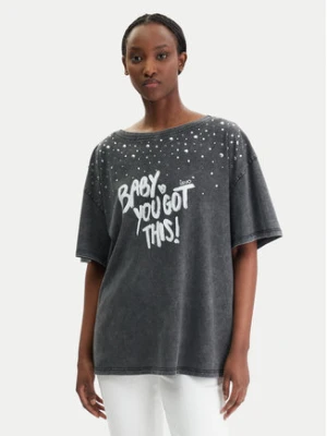 Liu Jo T-Shirt WA6131 J3868 Szary Regular Fit