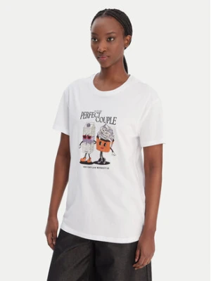 Zdjęcie produktu Liu Jo T-Shirt WA6163 JS904 Biały Relaxed Fit