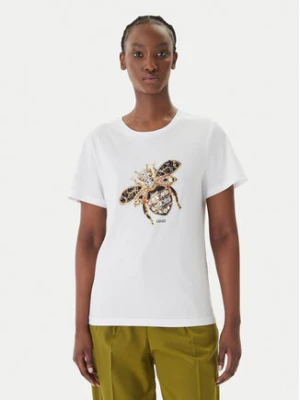 Liu Jo T-Shirt WA6237 JS923 Biały Regular Fit