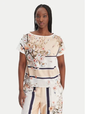 Liu Jo T-Shirt WA6437 J6308 Beżowy Regular Fit