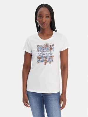 Liu Jo T-Shirt WA6493 JS923 Biały Regular Fit