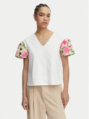 Liu Jo T-Shirt WA6513 J6308 Biały Relaxed Fit