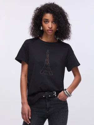 Zdjęcie produktu Liu Jo T-shirt With Appliqués czarny