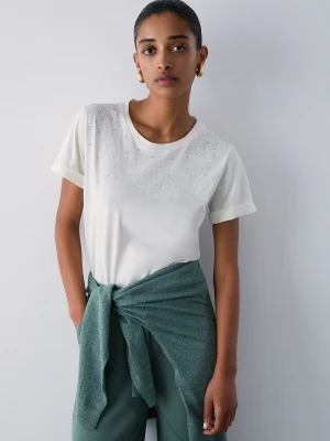 Zdjęcie produktu Liu Jo T-shirt With Appliqués