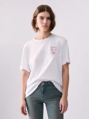 Liu Jo T-shirt With Back Print biały