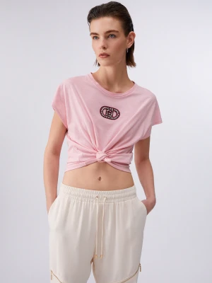 Liu Jo T-shirt With Bejewelled Details LIUJO