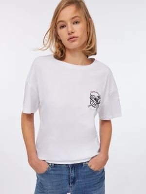 Liu Jo T-shirt With Embroidery And Rhinestones LIUJO