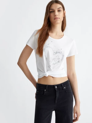 Liu Jo T-shirt With Heart And Gemstones LIUJO