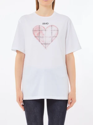 Liu Jo T-shirt With Heart And Gemstones LIUJO