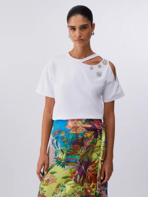 Liu Jo T-shirt With Jewel Embroidery