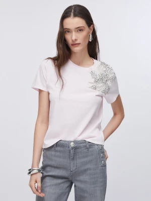 Liu Jo T-shirt With Jewel Embroidery