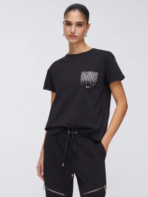 Liu Jo T-shirt With Jewelled Pocket LIUJO