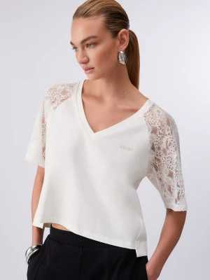 Liu Jo T-shirt With Lace Details LIUJO