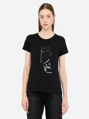 Liu Jo T-shirt With Laminated Print LIUJO
