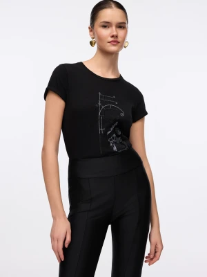 Liu Jo T-shirt With Laminated Print LIUJO
