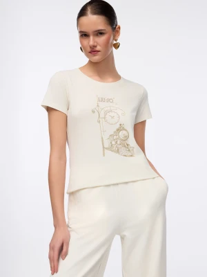 Liu Jo T-shirt With Laminated Print LIUJO