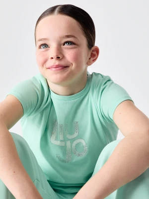 Liu Jo T-shirt With Logo And Gemstones