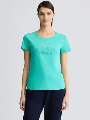 Liu Jo T-shirt With Logo And Gemstones LIUJO